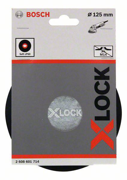 Bosch Accessories X-LOCK Stützteller, weich, 125mm 2608601714