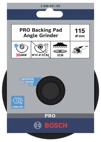 X-LOCK SCM Stützteller mit Mittelstift, 115mm 2608601723