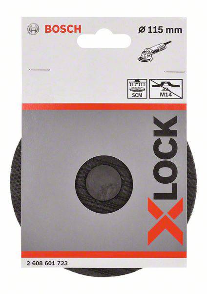 X-LOCK SCM Stützteller mit Mittelstift, 115mm Bosch Accessories 2608601723