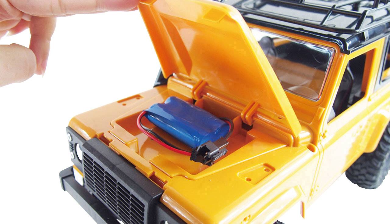 Amewi Geländewagen Crawler Brushed 1:16 RC Modellauto Elektro Crawler Allradantrieb (4WD) RtR 2,4 GHz