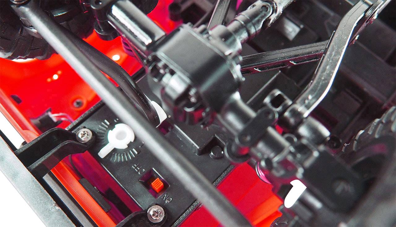 Amewi Geländewagen Crawler Brushed 1:16 RC Modellauto Elektro Crawler Allradantrieb (4WD) RtR 2,4 GHz