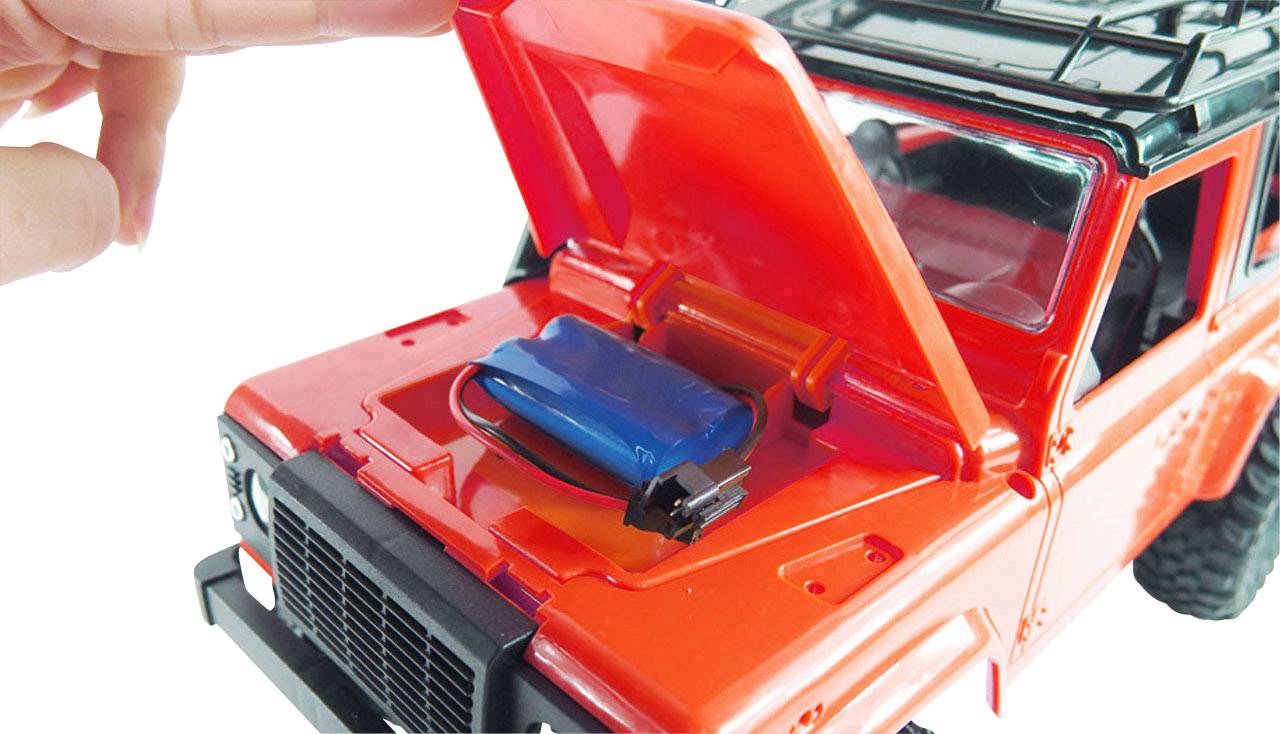 Amewi Geländewagen Crawler Brushed 1:16 RC Modellauto Elektro Crawler Allradantrieb (4WD) RtR 2,4 GHz