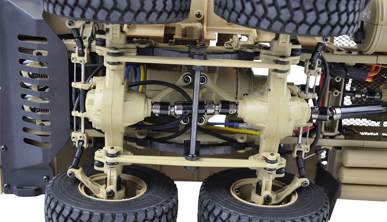 Amewi U.S. Truck Brushed 1:12 RC Modellauto Elektro Crawler Allradantrieb (4WD) RtR 2,4GHz