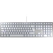 CHERRY KC 6000 Slim für MAC USB Tastatur Deutsch, QWERTZ, Mac Silber, Weiß CHERRY KC 6000 Slim für MAC USB Tastatur Deutsch, QWERTZ, Mac Silber, Weiß