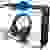 Trust GXT404B Rana Gaming Over Ear Headset kabelgebunden Stereo Schwarz, Blau Mikrofon-Rauschunterdrückung Lautstärkeregelung