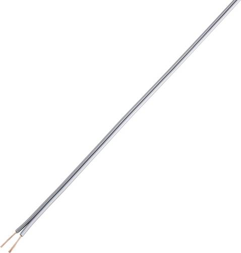 TRU COMPONENTS TC-7815692 Lautsprecherkabel 2 x 0.34 mm² Grau 50 m