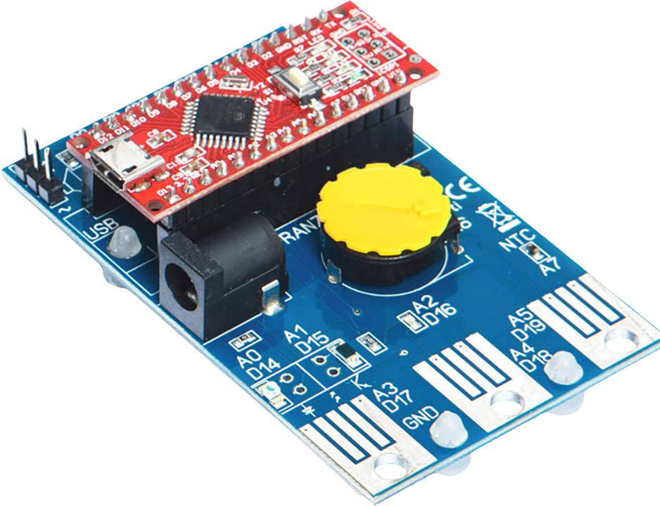 Franzis Verlag 67018 Die große Baubox - Programmierwerkstatt Arduino, Elektronik, Programmieren Programmierplatine ab 14 Jahre