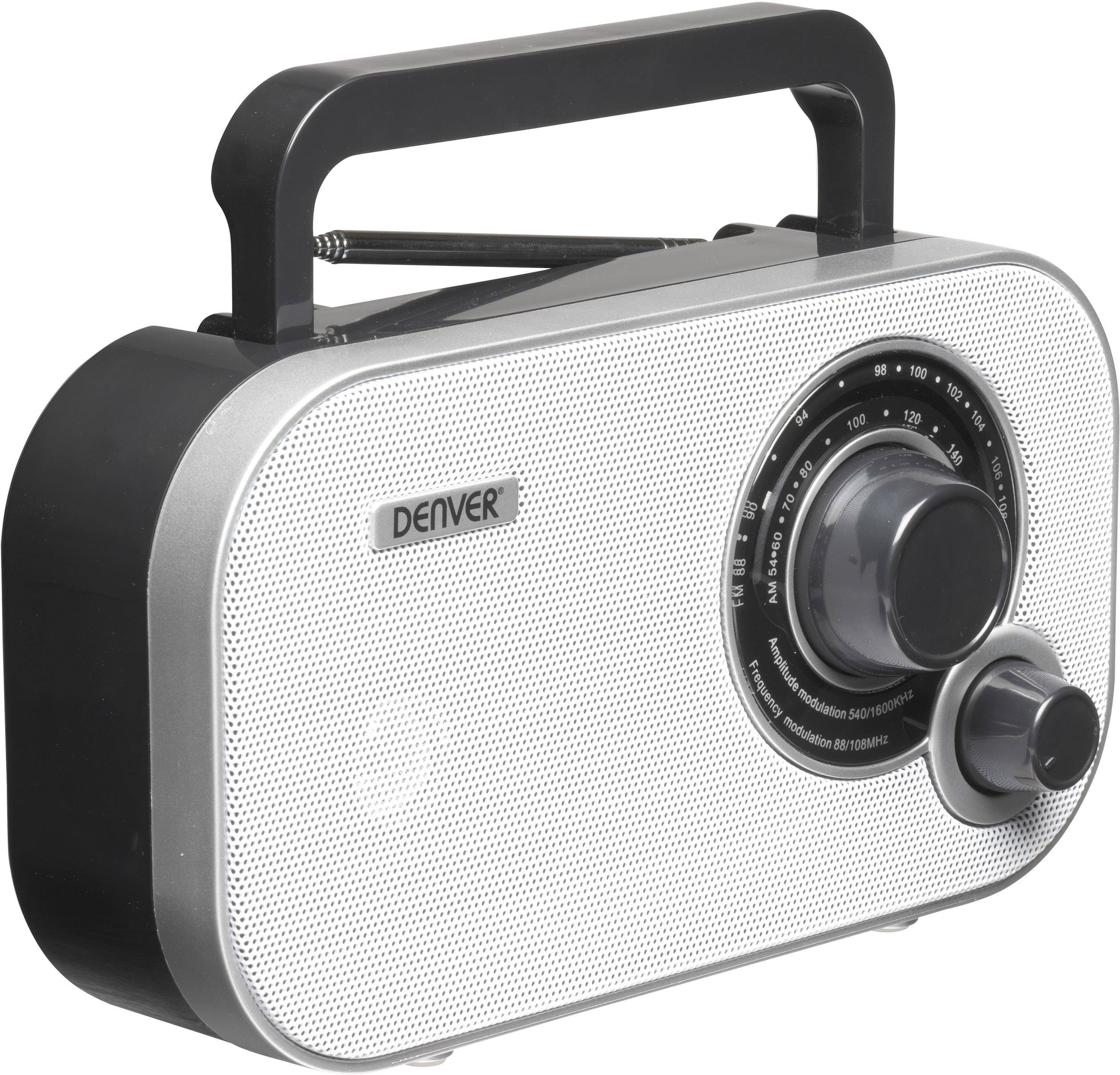 Denver TR-54 MK2 Kofferradio UKW AUX Weiß