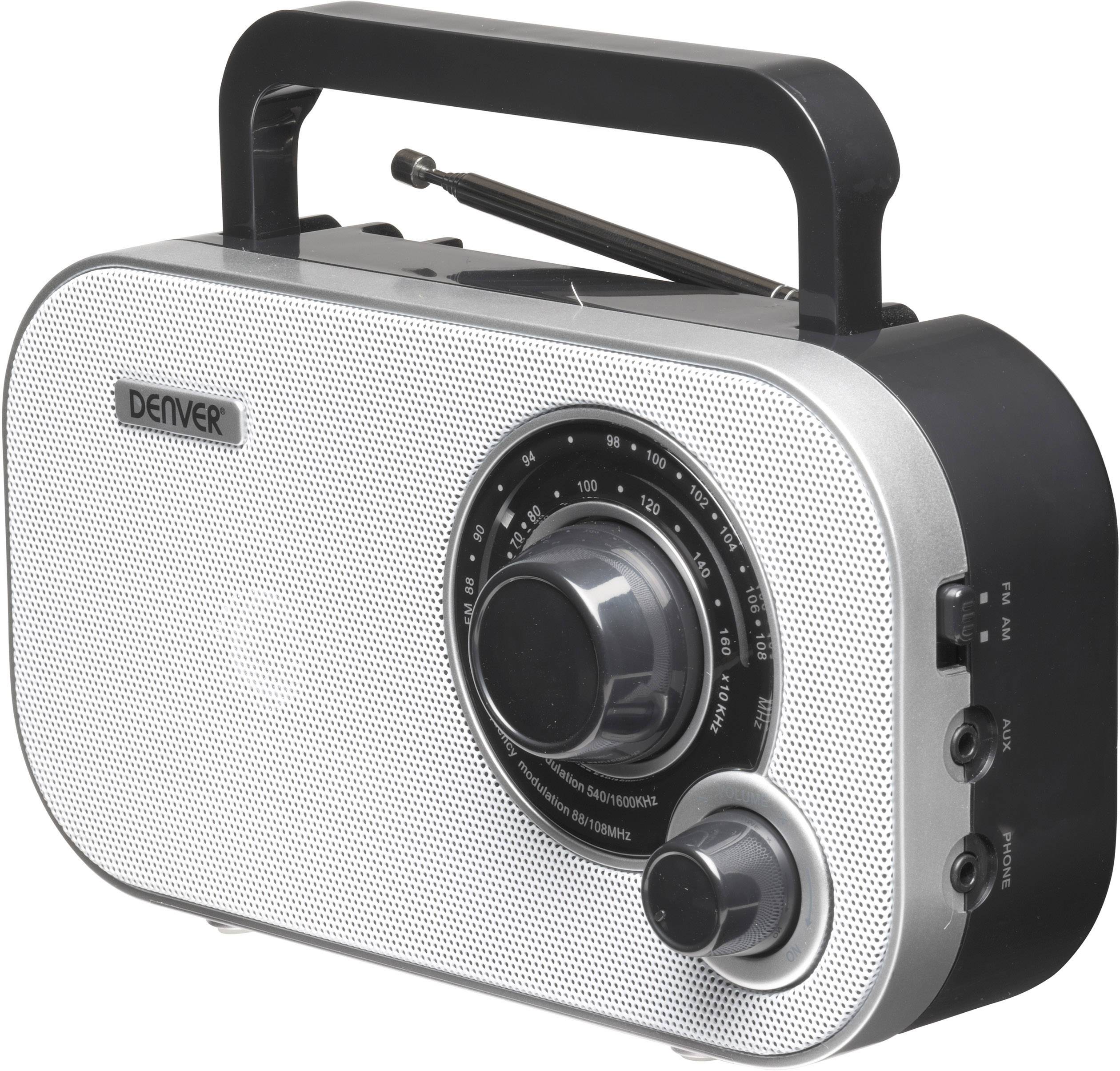 Denver TR-54 MK2 Kofferradio UKW AUX Weiß