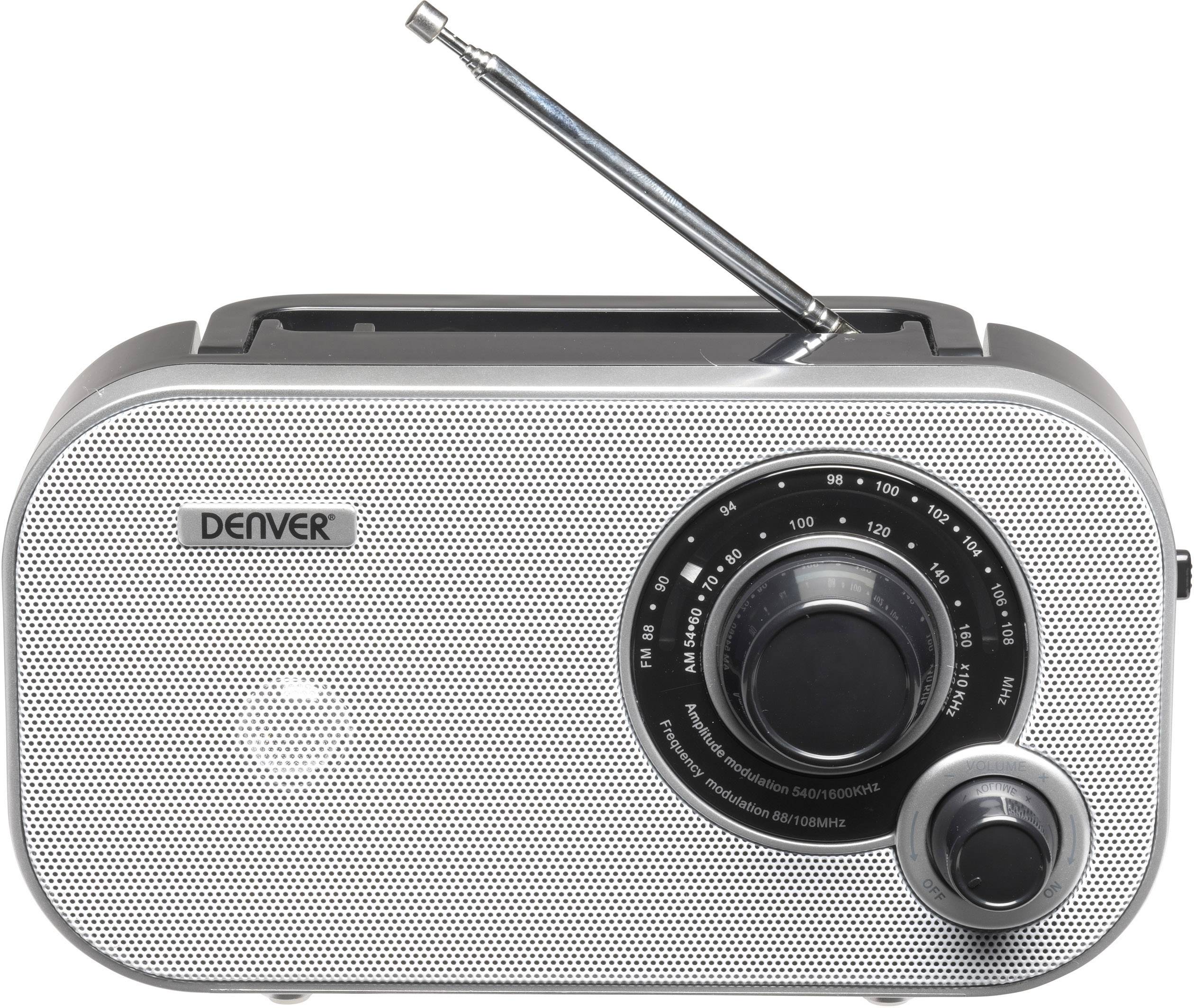 Denver TR-54 MK2 Kofferradio UKW AUX Weiß