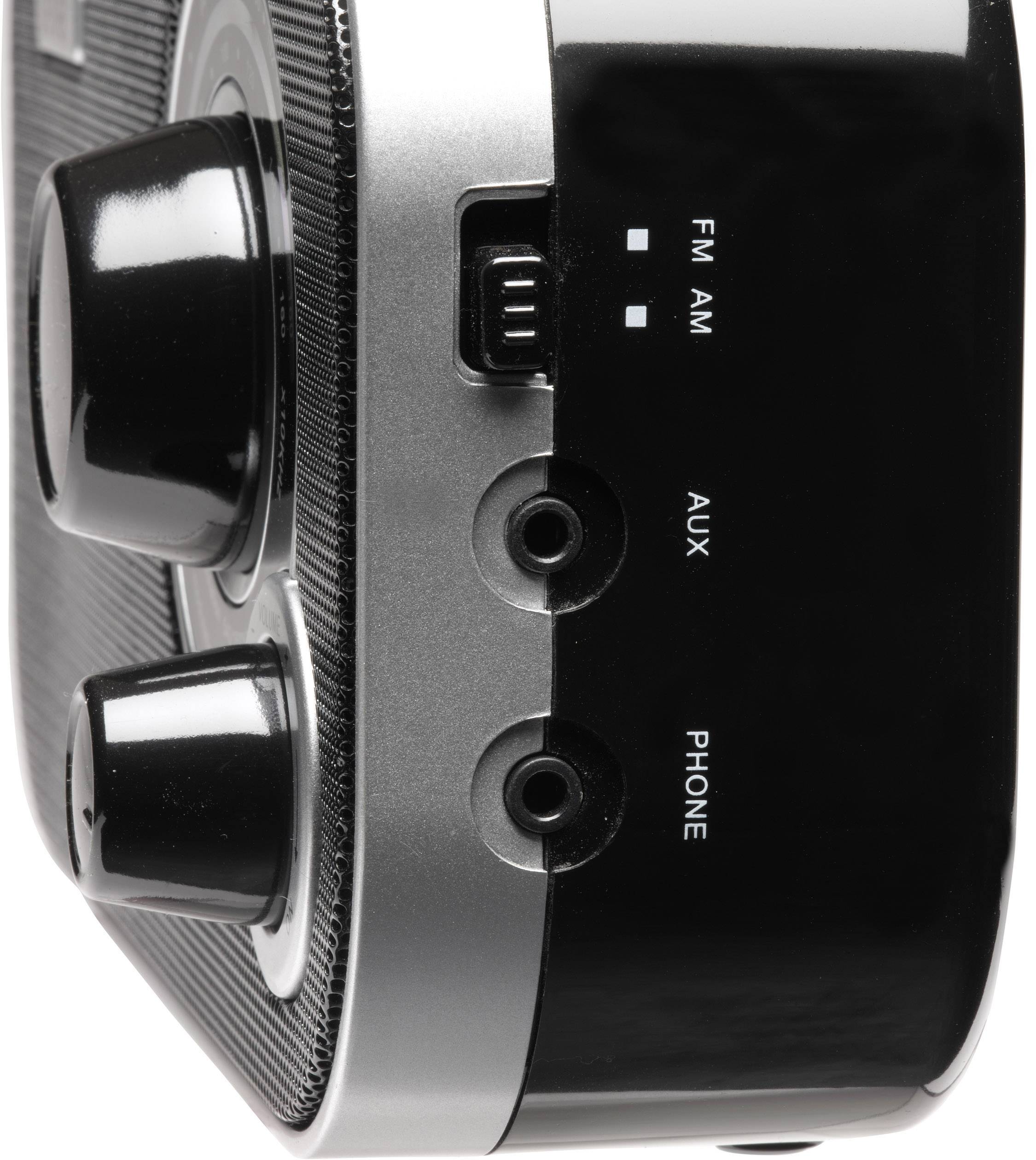 Denver TR-54 Kofferradio UKW AUX Schwarz