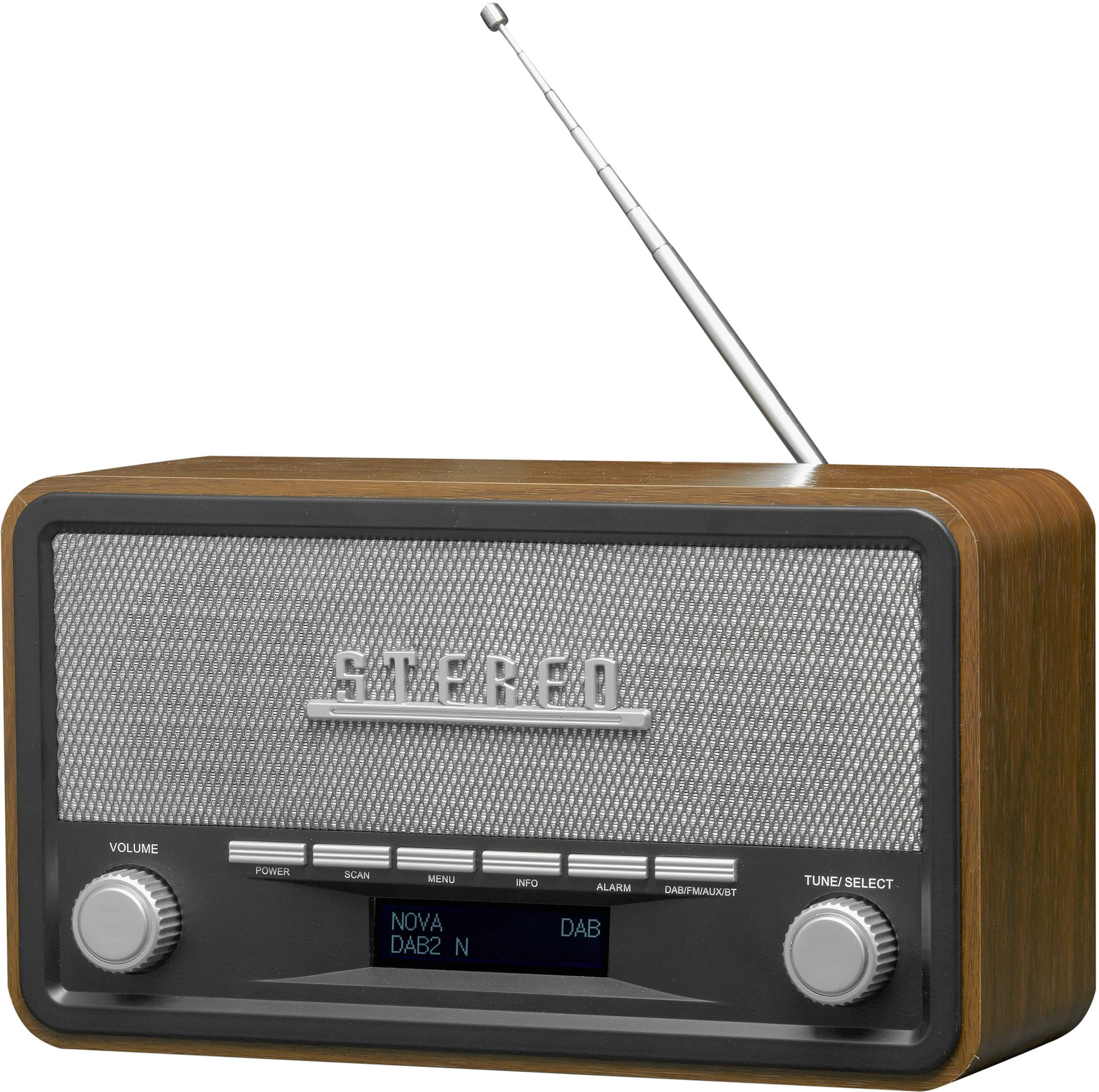 Denver DAB-18 Tischradio DAB+, UKW AUX Holz