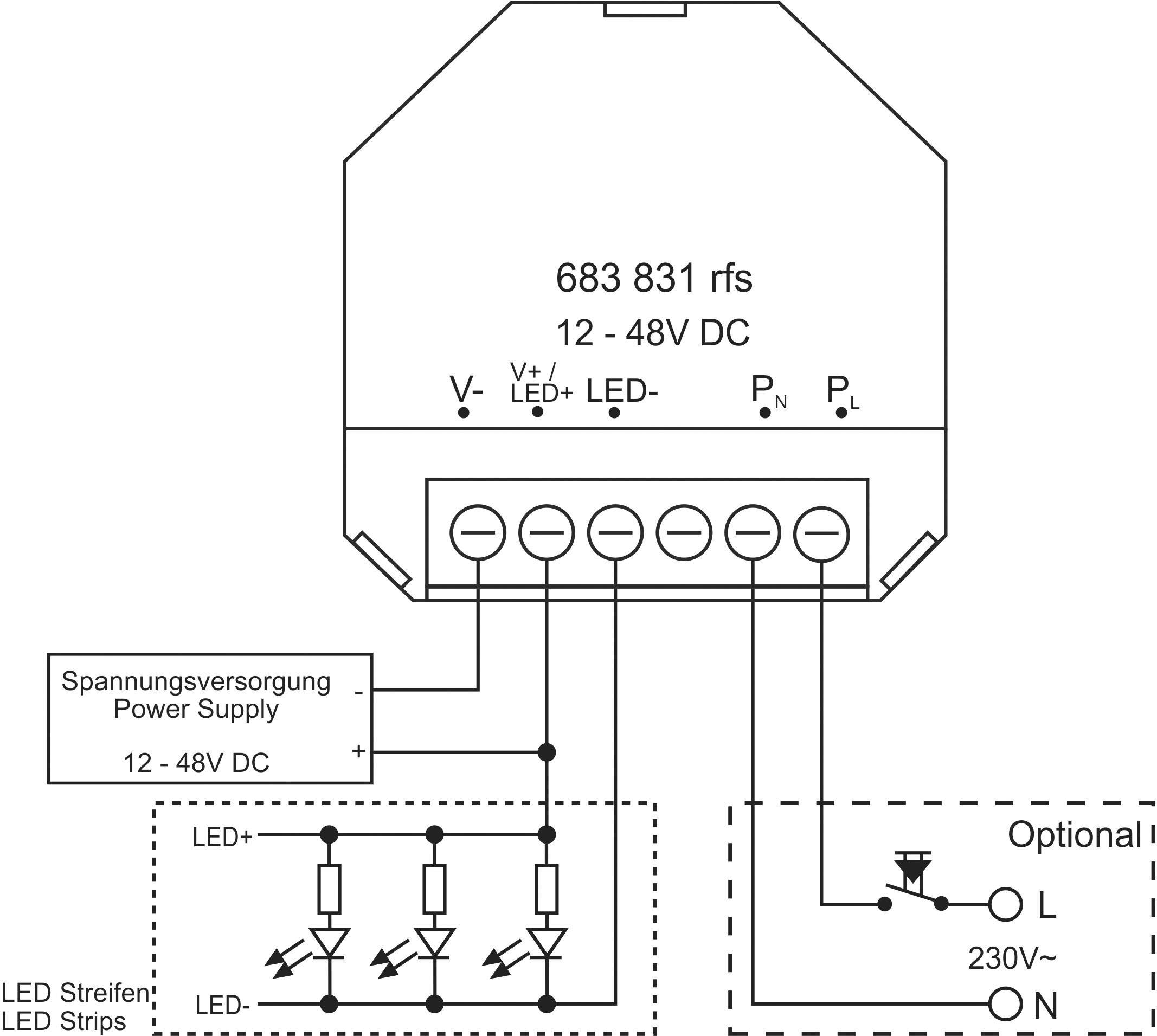 Paladin KNX 23924 Dimmaktor 683 831 rfs