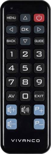 RR Z 130 LG Fernbedienung Schwarz