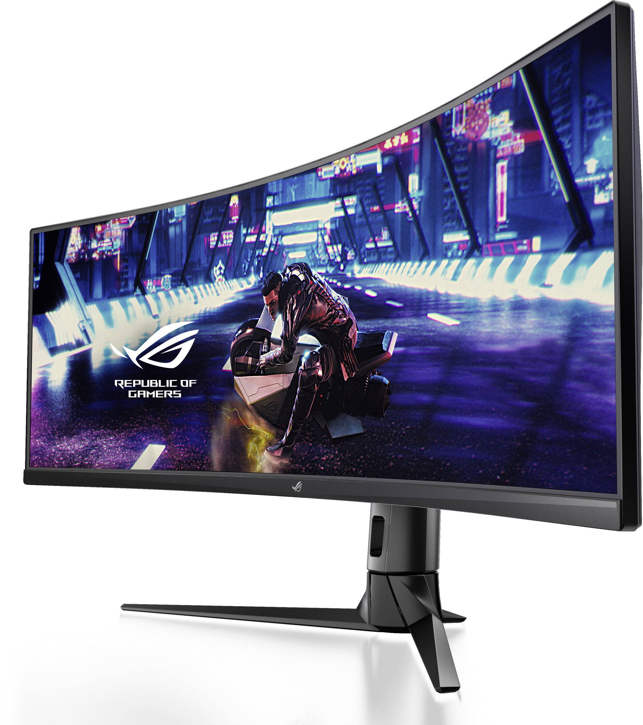 Asus XG49VQ Gaming Monitor EEK G (A - G) 124.5cm (49 Zoll) 3840 x 1080 Pixel 32:9 4 ms HDMI®, DisplayPort, USB, Kopfhörer-Buchse
