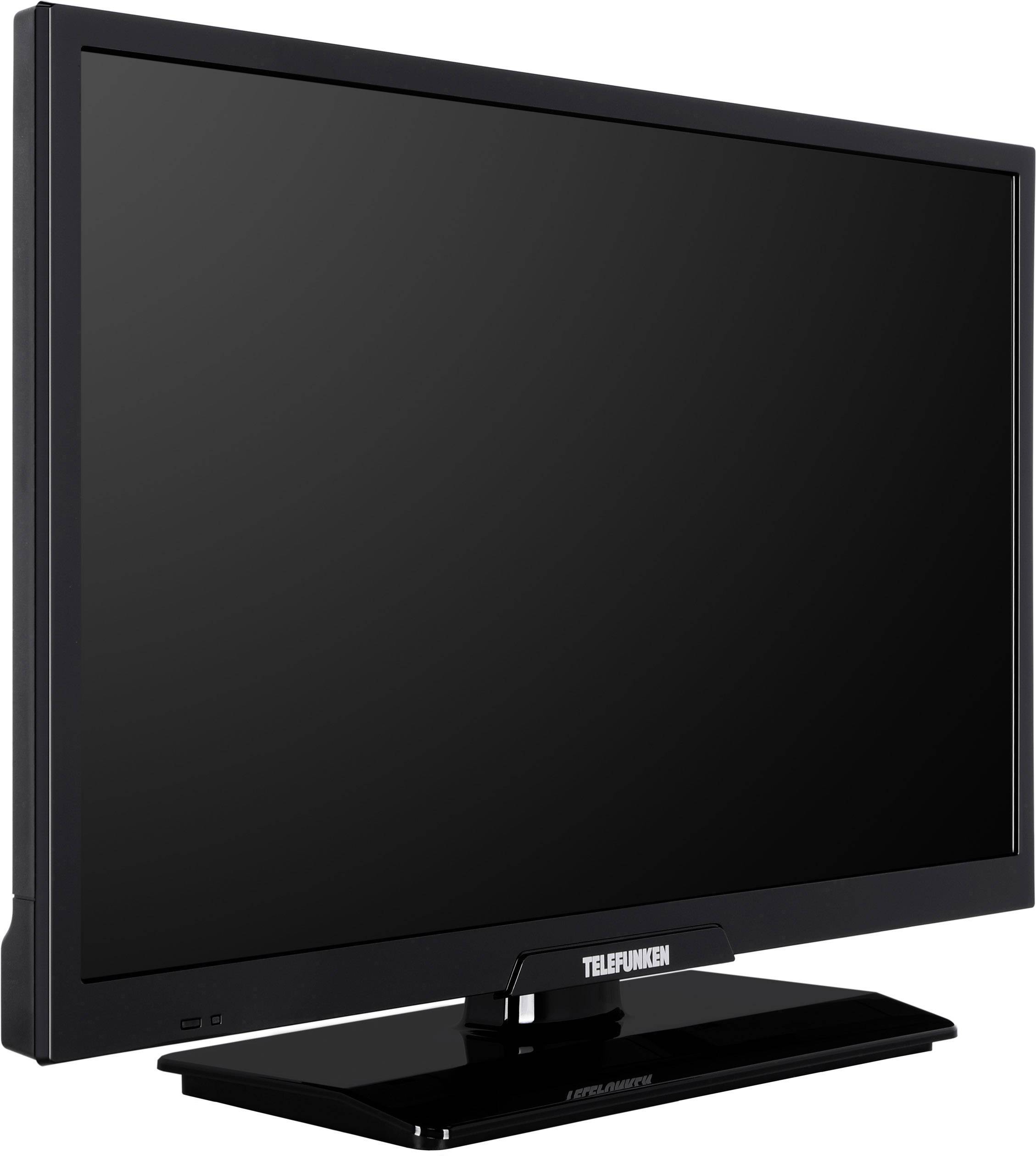 Telefunken D22F342A LED-TV 55cm 22 Zoll EEK A (A++ - E) DVB-T2, DVB-C, DVB-S, Full HD, DVD-Player, CI+ Schwarz