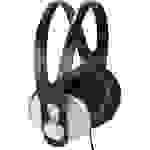 Vivanco SR 97 On Ear Kopfhörer kabelgebunden Schwarz, Silber