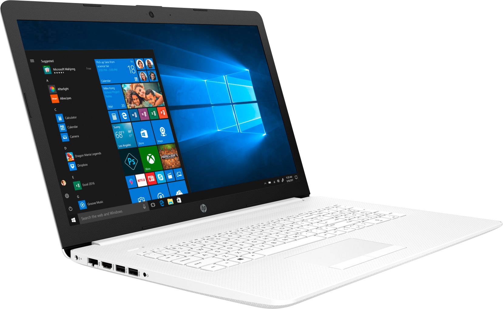 HP 17-by0450ng 43.9cm (17.3 Zoll) Notebook Intel® Pentium® Gold 4417U 8GB 256GB SSD Intel HD Graphics 610 Windows® 10 Home