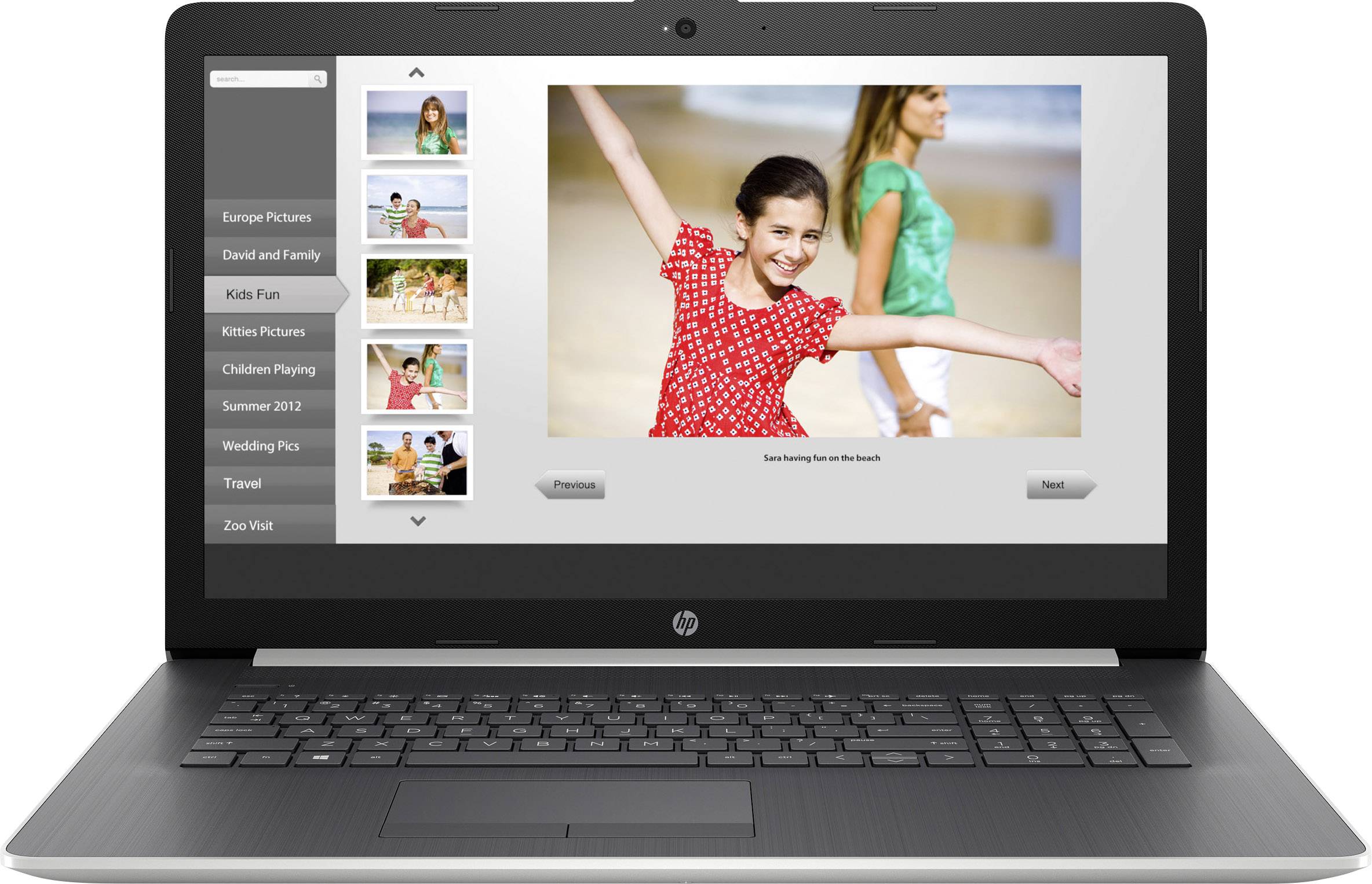 HP 17-ca1105ng - Ryzen 5 3500U / 2.1 GHz - Win 10 Home 64-Bit - 16 GB RAM - 256 GB SSD NVMe + 1 TB HDD - DVD-Writer