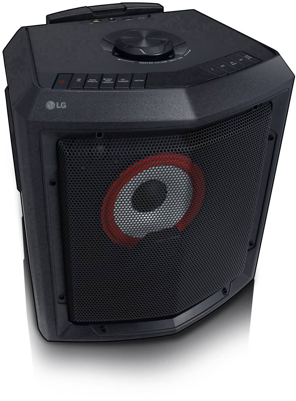 LG Electronics RL2 Bluetooth® Lautsprecher AUX, FM Radio, USB Schwarz