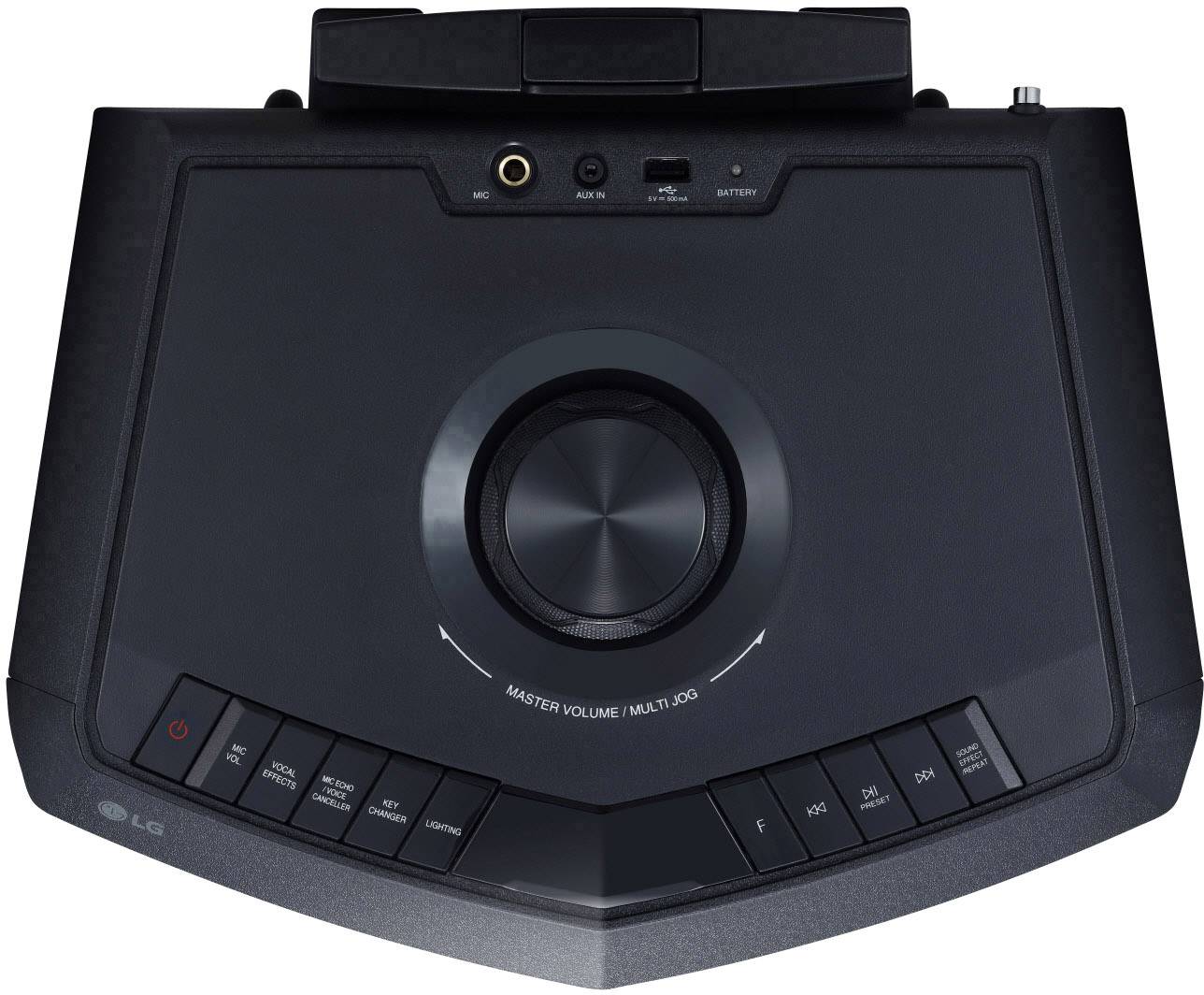 LG Electronics RL2 Bluetooth® Lautsprecher AUX, FM Radio, USB Schwarz