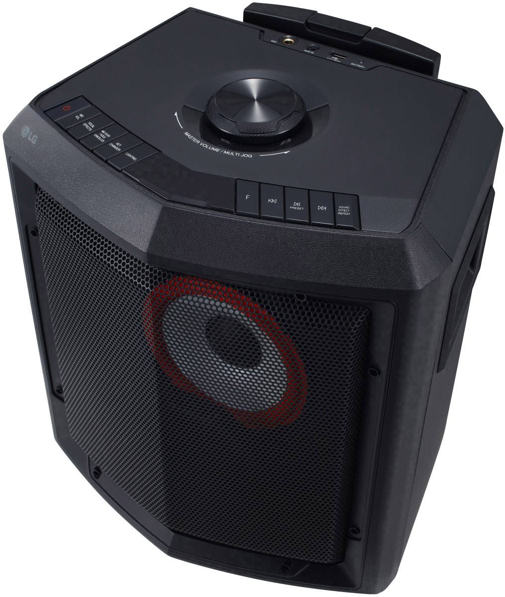 LG Electronics RL2 Bluetooth® Lautsprecher AUX, FM Radio, USB Schwarz