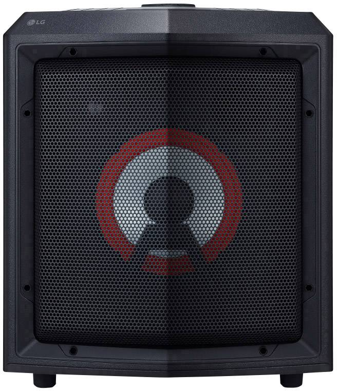 LG Electronics RL2 Bluetooth® Lautsprecher AUX, FM Radio, USB Schwarz
