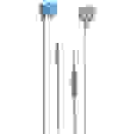 Vivanco BUDZ BLUE In Ear Kopfhörer kabelgebunden Blau