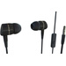 Vivanco SMARTSOUND BLACK In Ear Kopfhörer kabelgebunden Schwarz