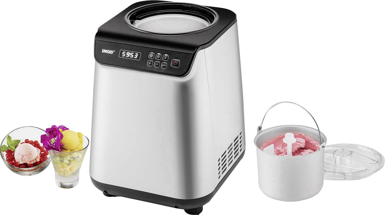 Unold 48825 Eismaschine inkl. Kühlaggregat 1.2 l