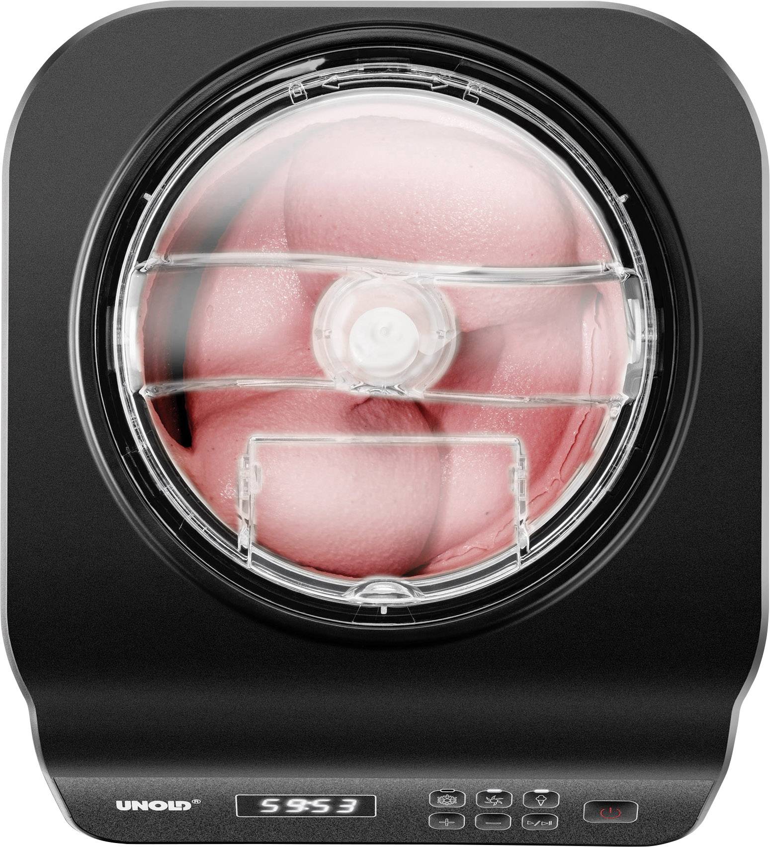 Unold 48825 Eismaschine inkl. Kühlaggregat 1.2 l