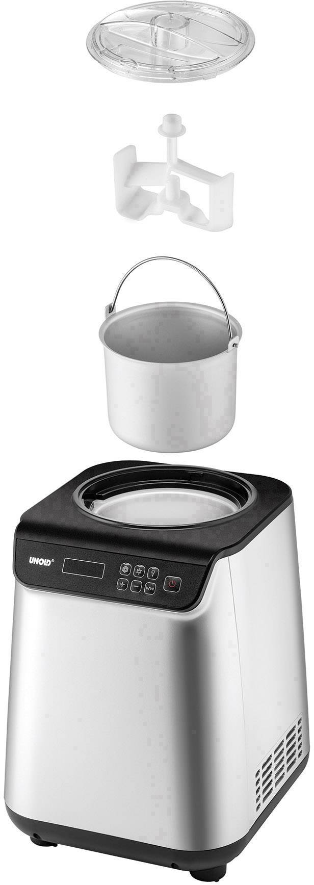 Unold 48825 Eismaschine inkl. Kühlaggregat 1.2 l