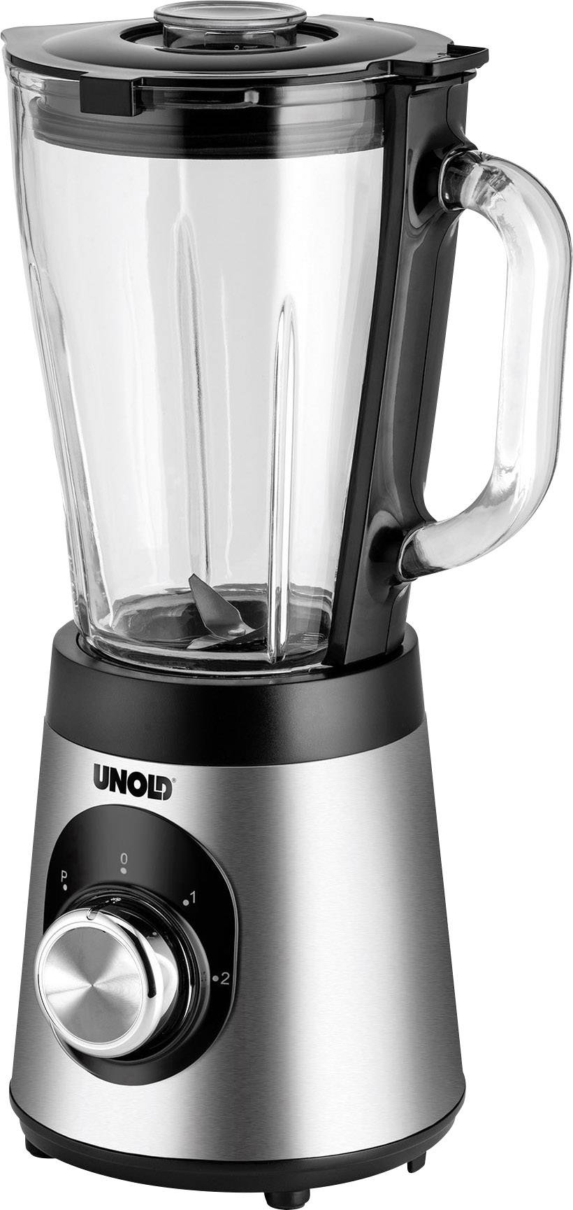 Unold 78625 Standmixer 500W Edelstahl, Schwarz