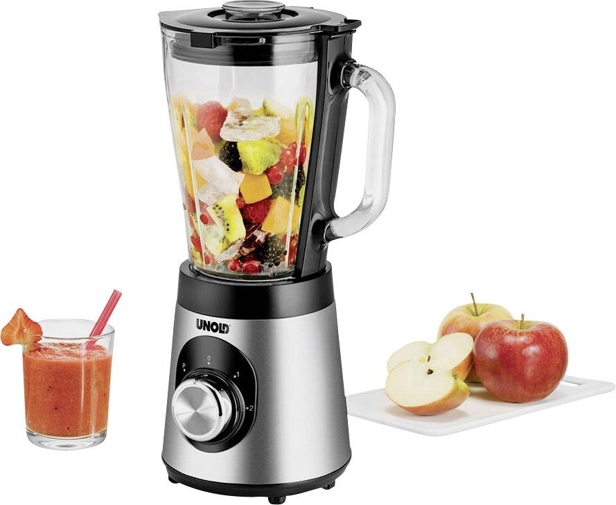 Unold 78625 Standmixer 500 W Edelstahl, Schwarz