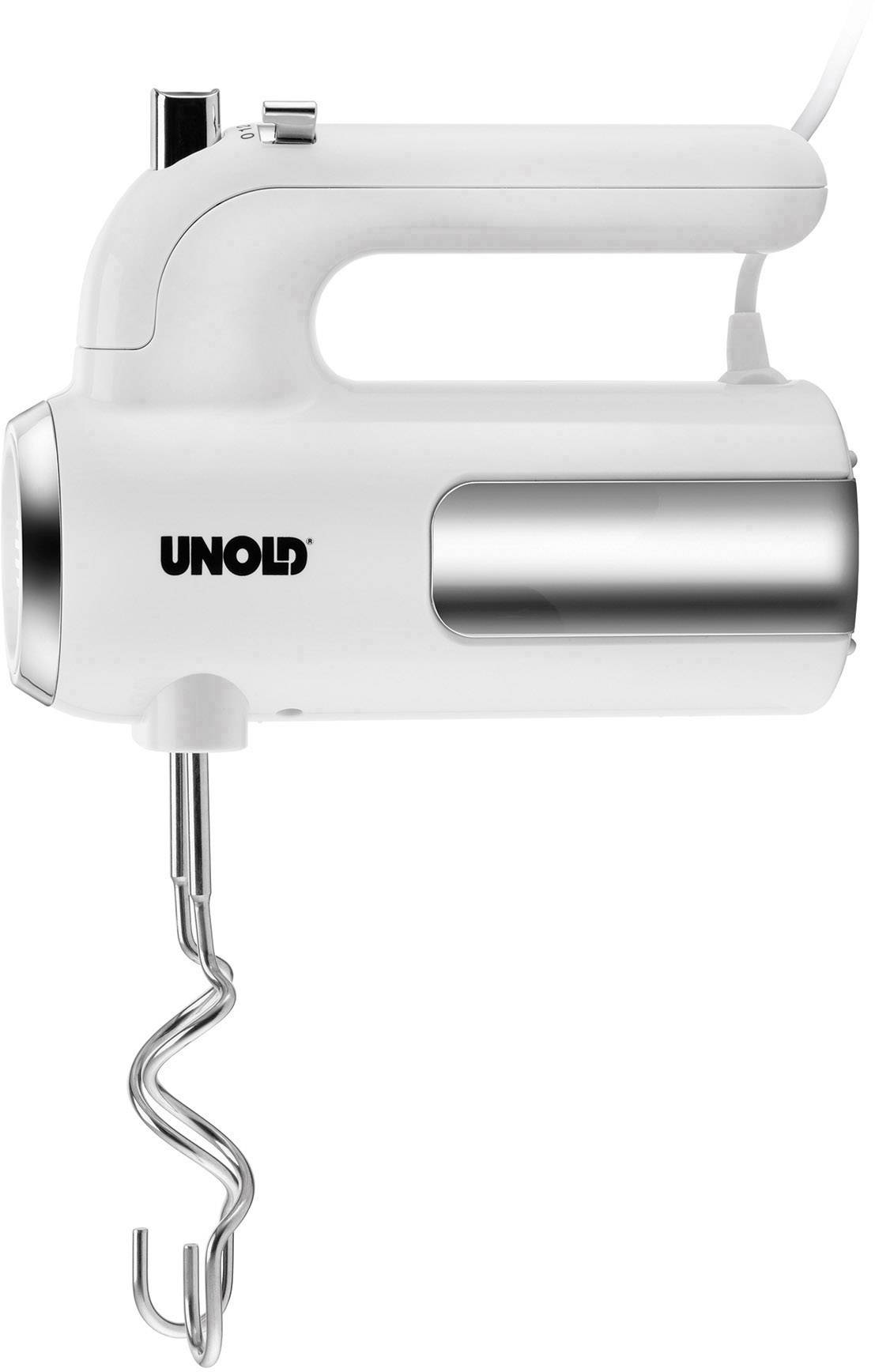 Unold 78710 Handmixer 450W Weiß, Edelstahl