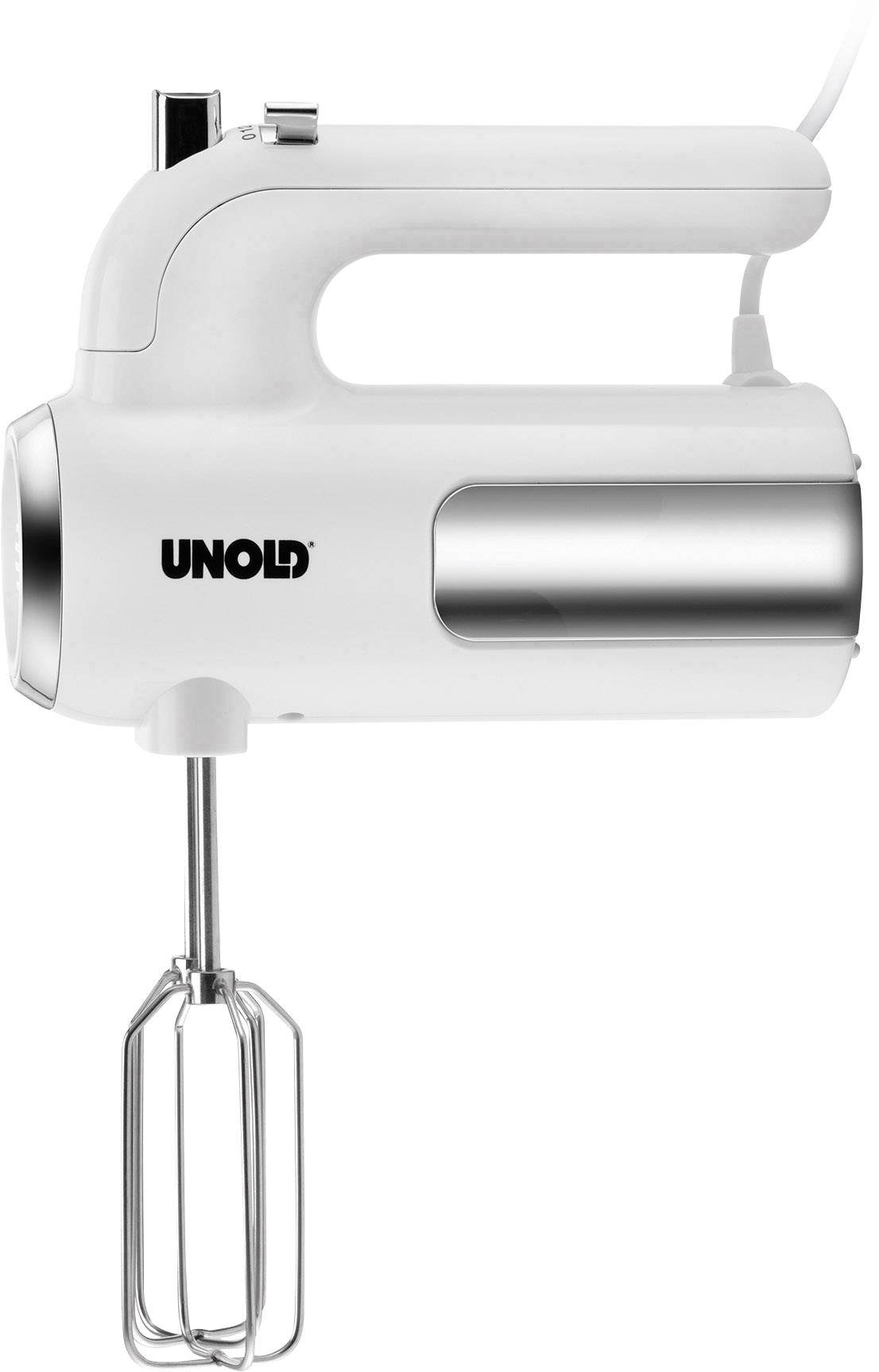 Unold 78710 Handmixer 450W Weiß, Edelstahl