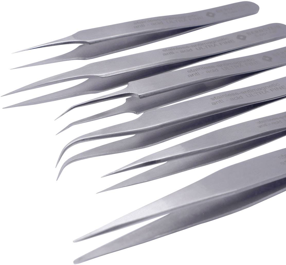 Bernstein Tools for Electronics 5-070-UF Pinzetten-Set 6teilig