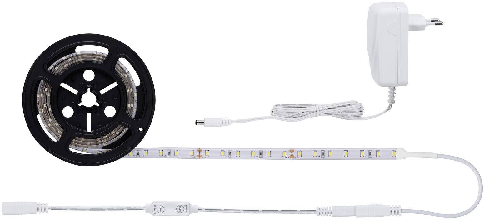 Paulmann SimpLED 78958 LED-Streifen-Komplettset mit Stecker 24V 1.5m Neutralweiß 1St.