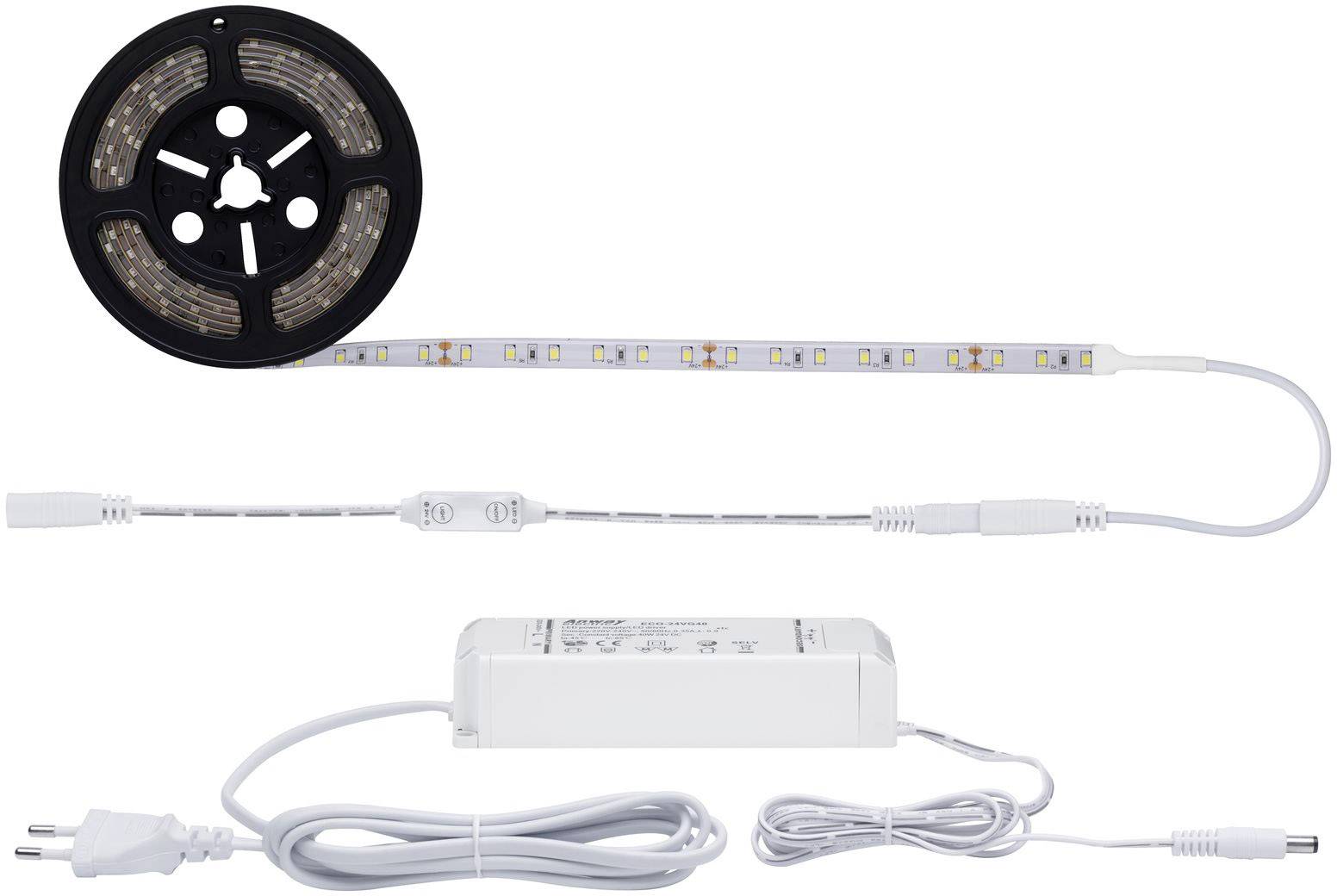 Paulmann SimpLED 78959 LED-Streifen-Komplettset mit Stecker 24V 3m Neutralweiß 1St.