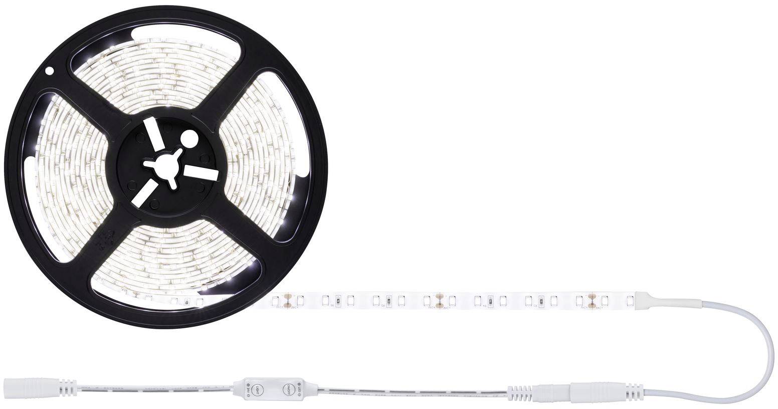 Paulmann SimpLED 78960 LED-Streifen-Komplettset mit Stecker 24V 5m Neutralweiß 1St.