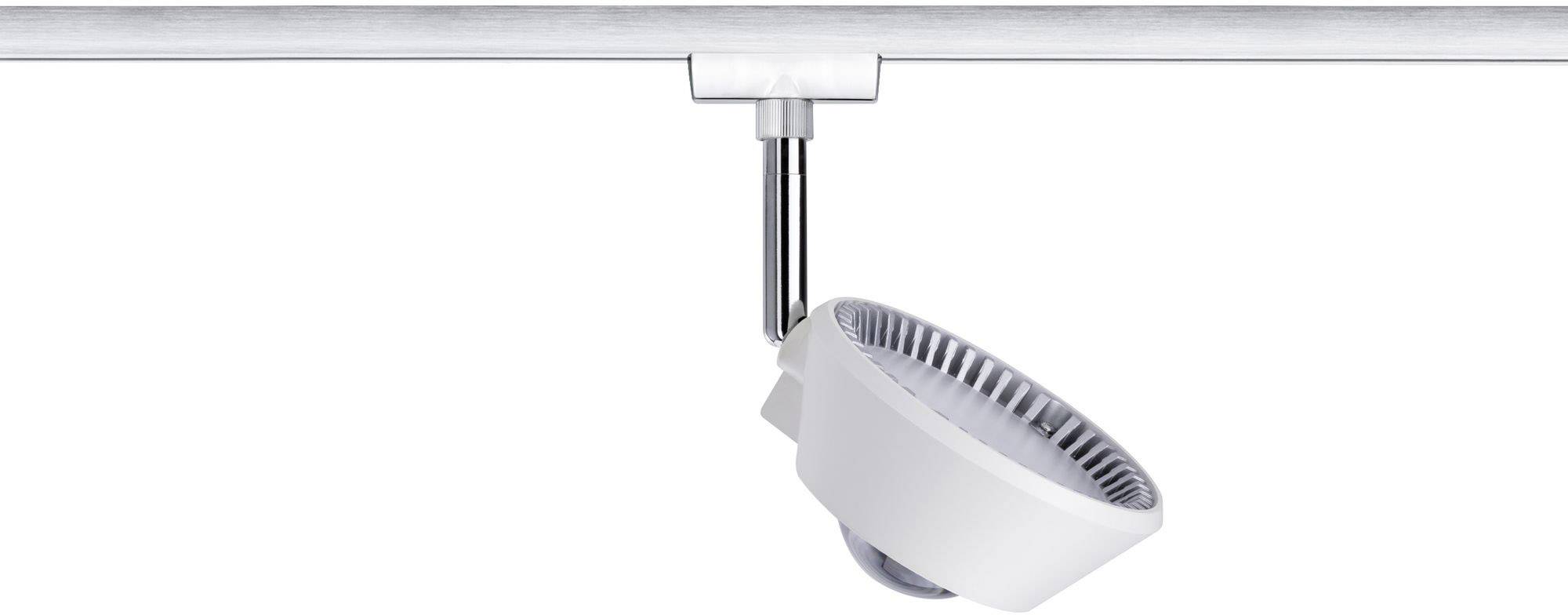 Paulmann VariLine Sabik Hochvolt-Schienensystem-Leuchte VariLine (2phasig)  LED fest eingebaut 13 W LED Chrom, Weiß (matt)