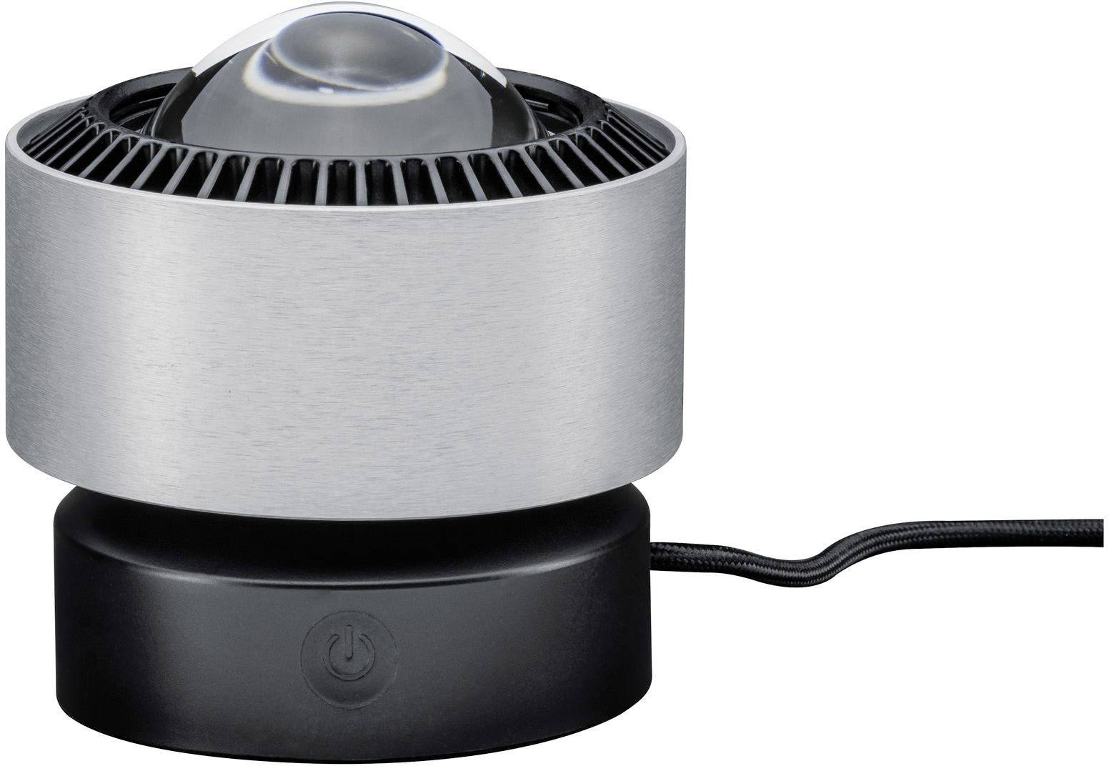 Paulmann 79718 LED-Tischlampe 3.5W Aluminium (gebürstet), Schwarz