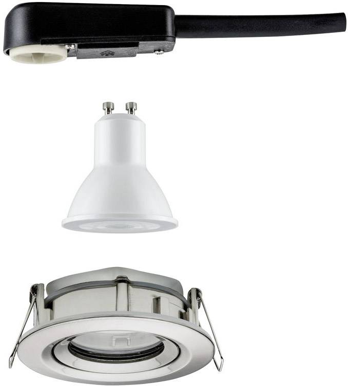 Paulmann Nova Plus Bad-Einbauleuchte LED GU10 6W IP65 Eisen (gebürstet)