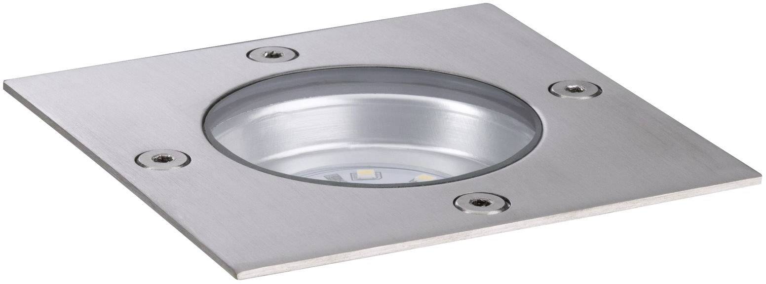 Paulmann 94227 Beleuchtungssystem Plug & Shine LED-Außeneinbauleuchte LED 3.6W Warmweiß Edelstahl