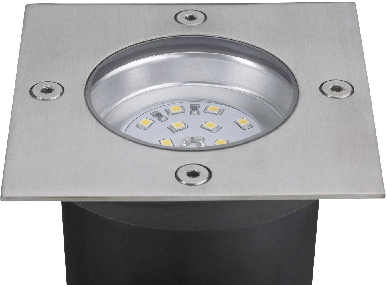 Paulmann 94227 Beleuchtungssystem Plug & Shine LED-Außeneinbauleuchte LED 3.6W Warmweiß Edelstahl