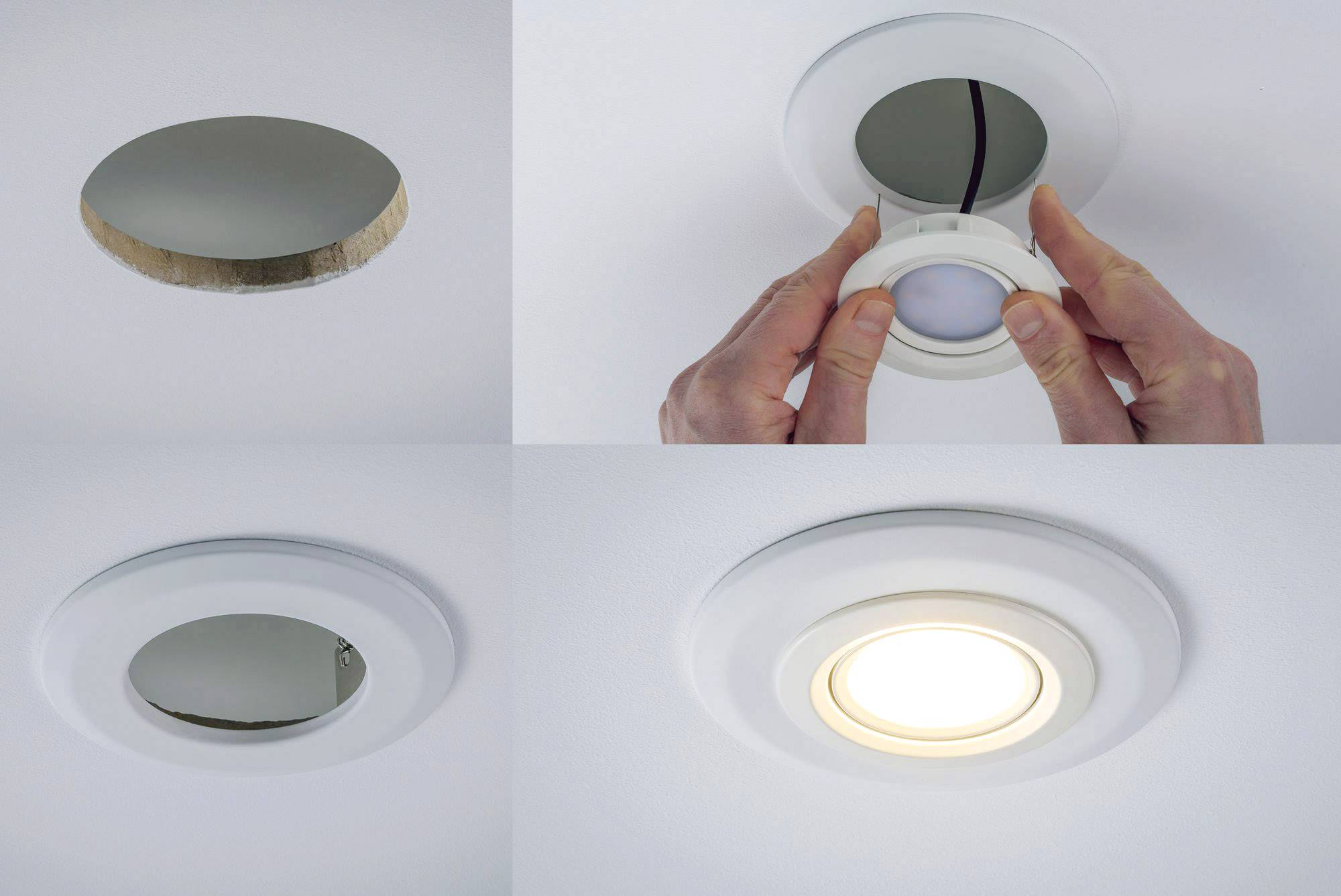 Paulmann 92499 Einbauadapter 50W Weiß (matt)