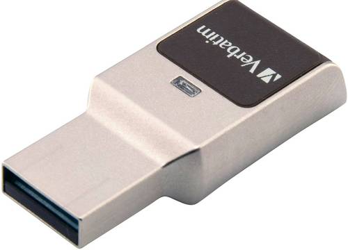 Verbatim Fingerprint Secure - AES Hardware Encryption USB-Stick 64GB 49338 USB 3.0