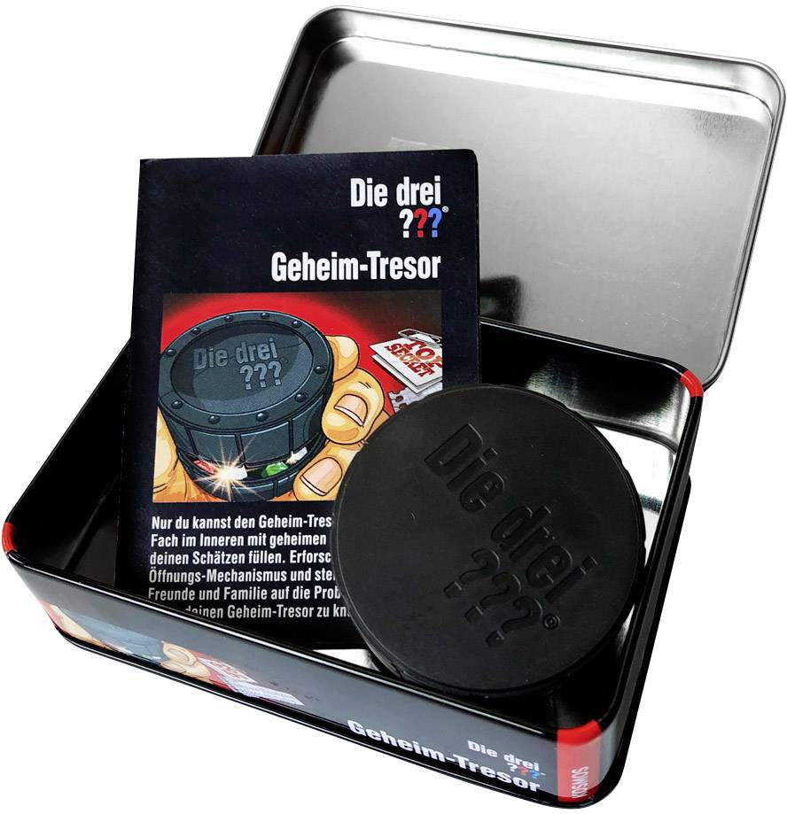 Kosmos 601850 Die drei ??? Geheim-Tresor Die drei ??? Experimentierkasten ab 8 Jahre