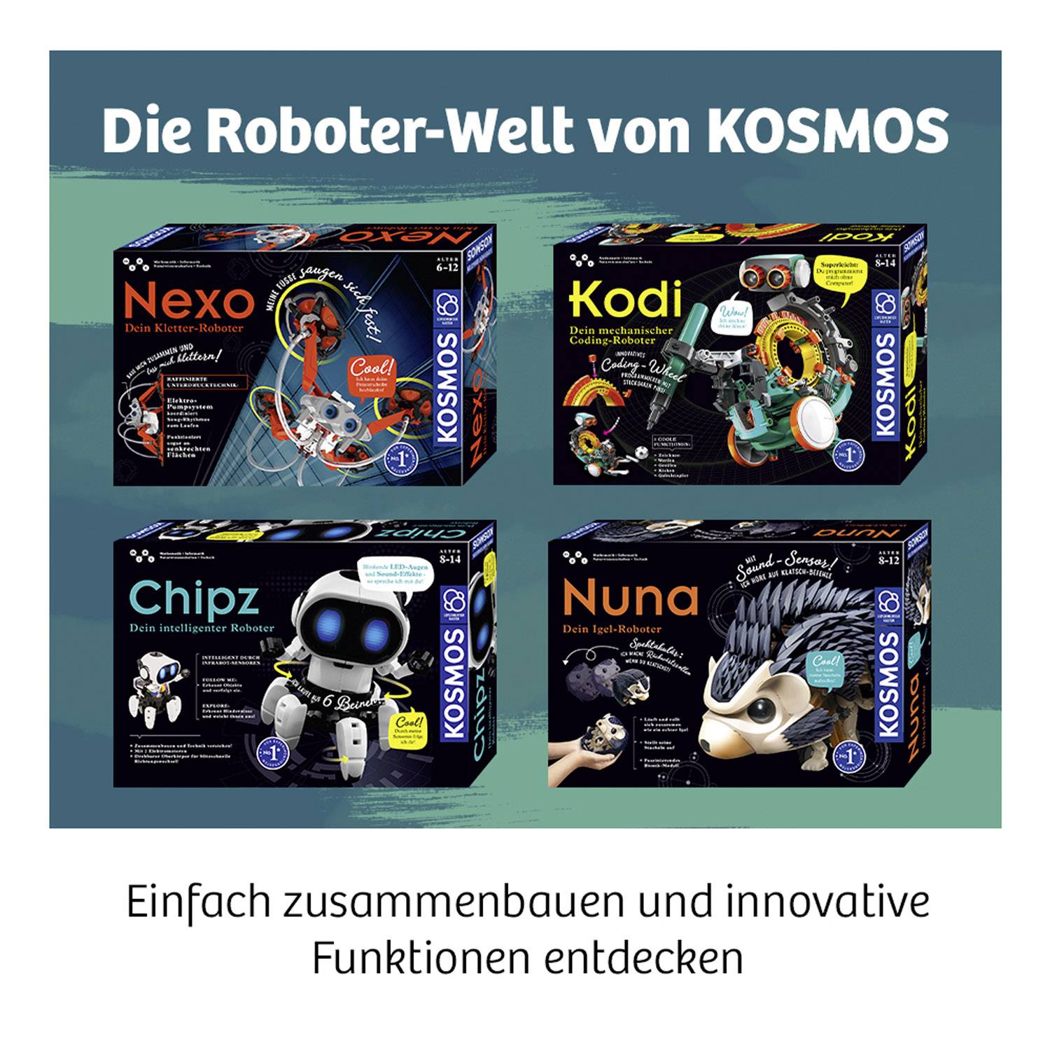 Kosmos Chipz Spielzeug Roboter