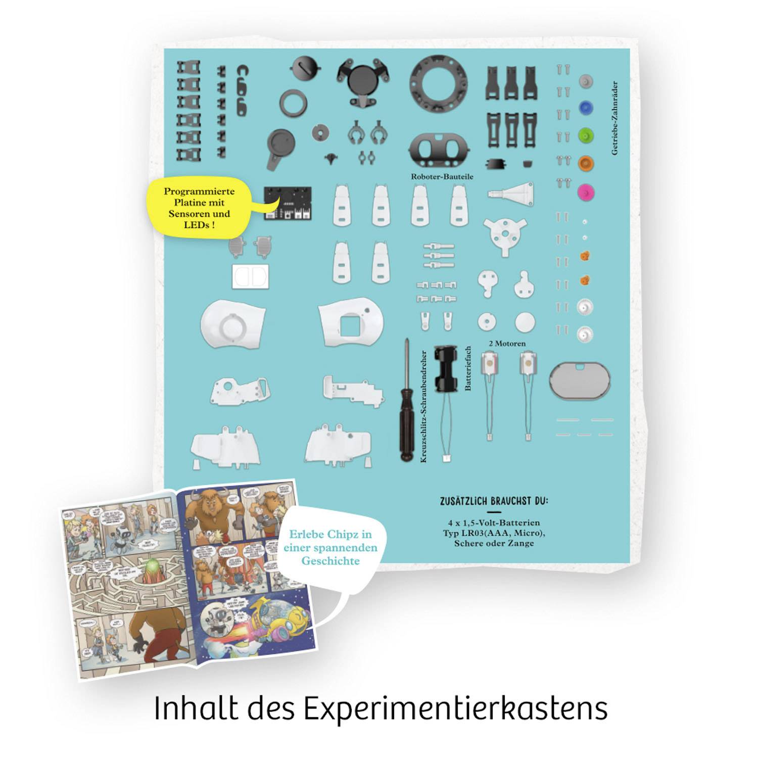 Kosmos Chipz Spielzeug Roboter